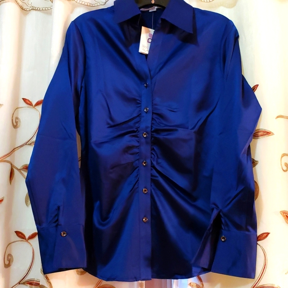 Women's satin long sleeve